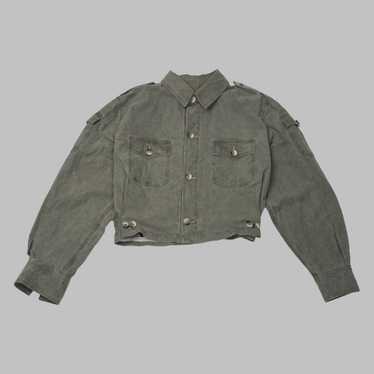 Very Rare × Vintage Vintage 1970s cropped work ja… - image 1