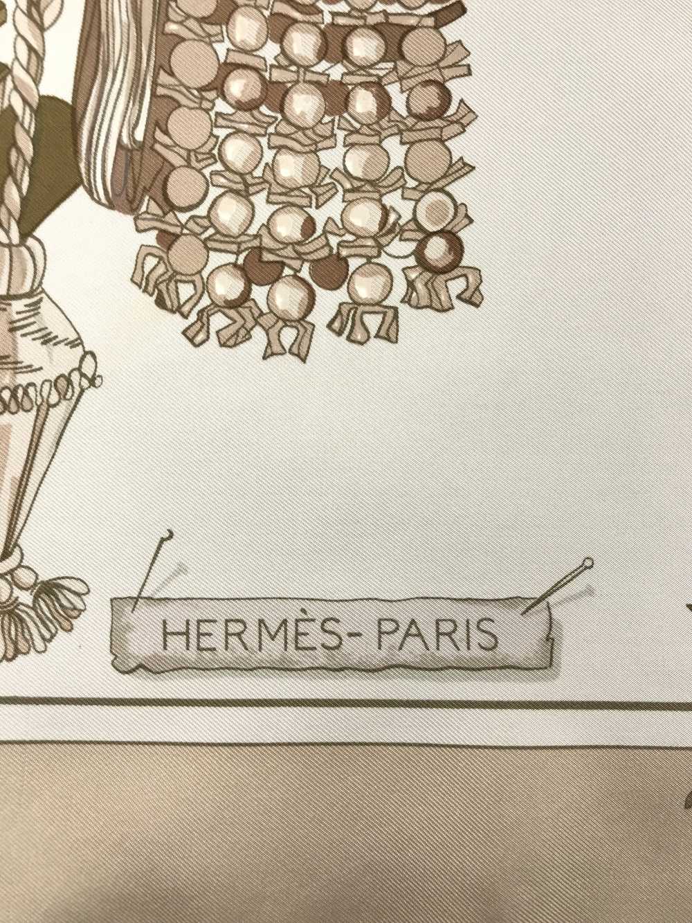 Hermes × Luxury × Vintage Vintage Hermes Silk Sca… - image 5