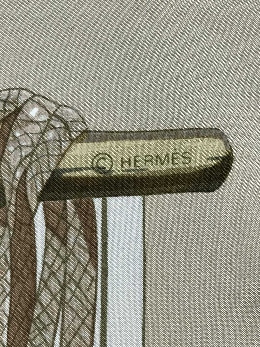 Hermes × Luxury × Vintage Vintage Hermes Silk Sca… - image 7