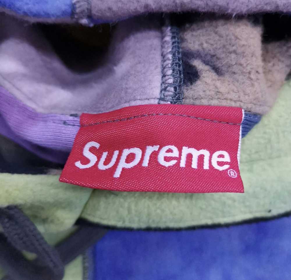 Supreme Supreme ss19 patchwork tie dye hoodie hoo… - image 3