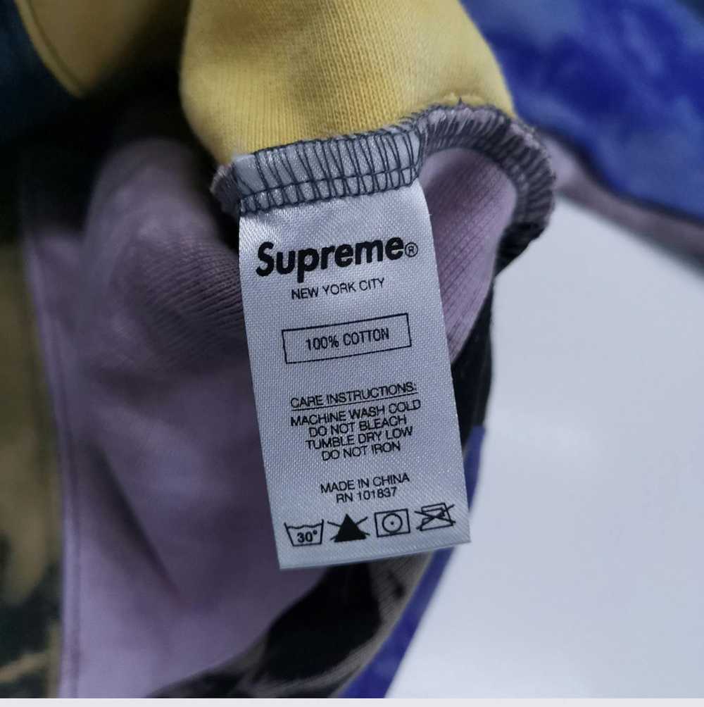 Supreme Supreme ss19 patchwork tie dye hoodie hoo… - image 5