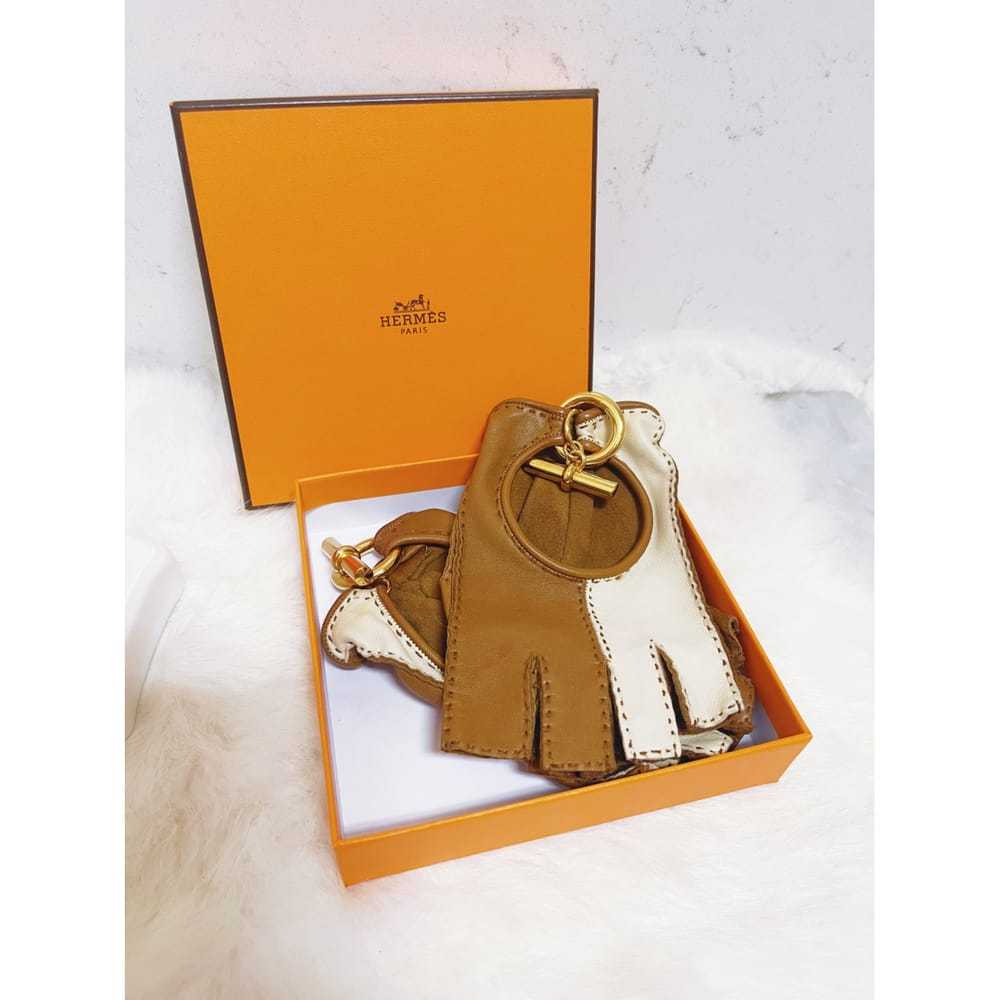 Hermès Leather gloves - image 6