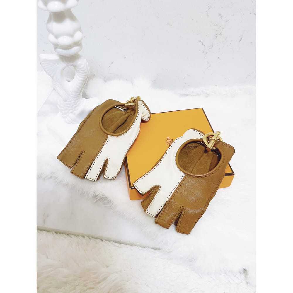 Hermès Leather gloves - image 9