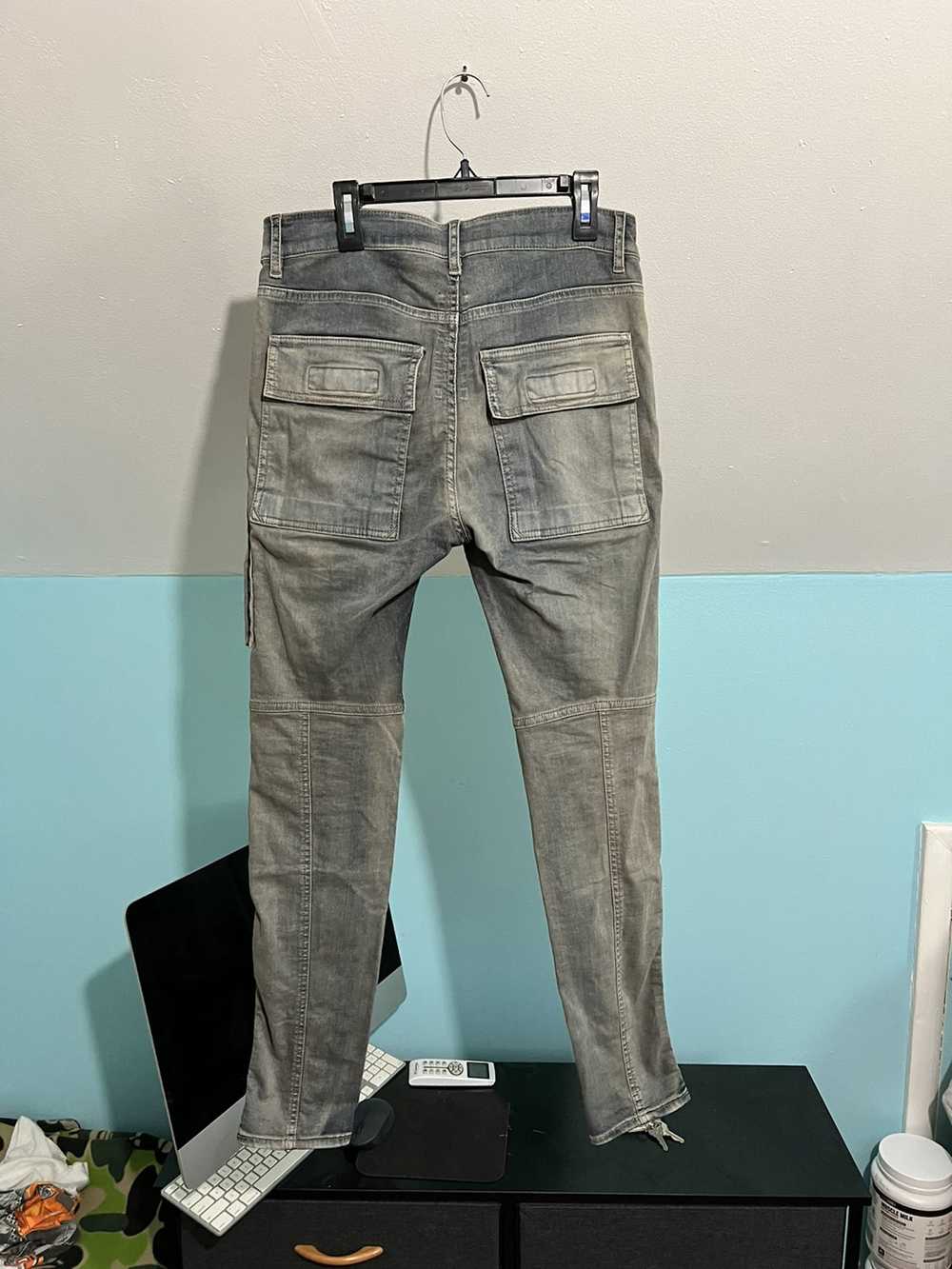 Rick Owens Fw19 Larry Memphis jeans hustler blue - image 3