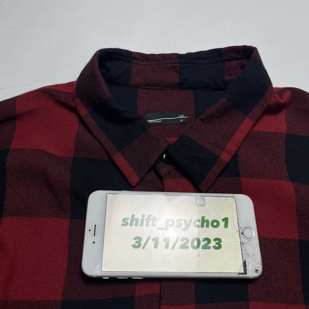 Lad Musician Lad Musician Layer Flannel Shirt - image 6