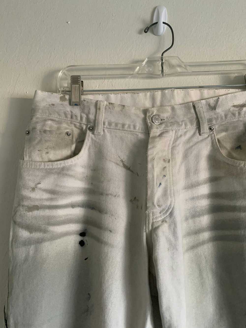 Helmut Lang White Painter Denim - image 3