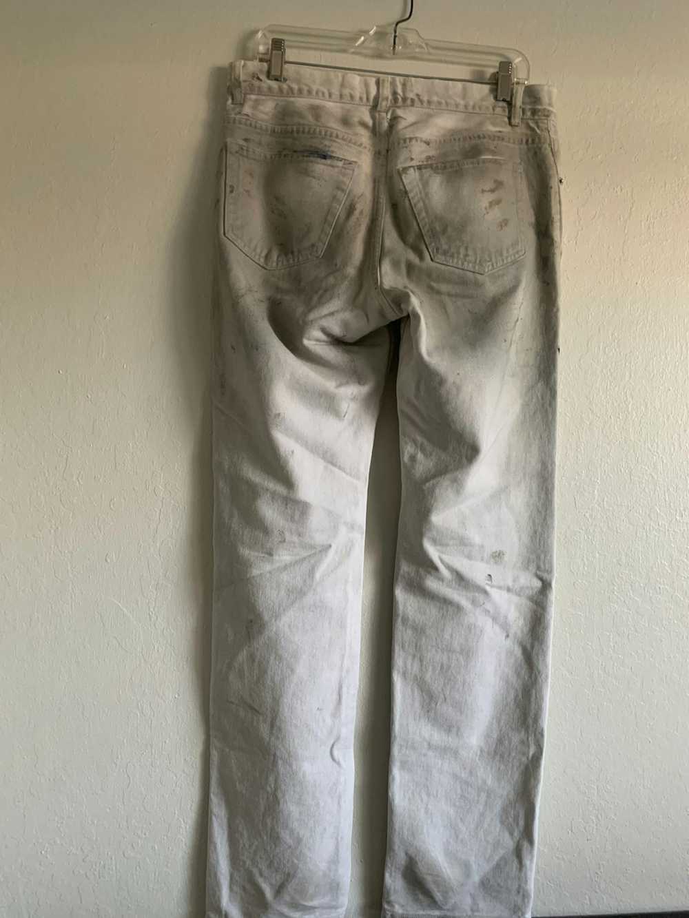 Helmut Lang White Painter Denim - image 6