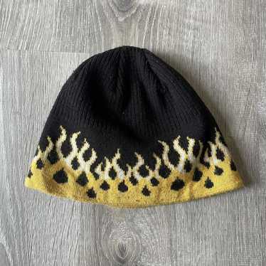 Vintage Cyber Y2K Cross Black Beanie – Michelle Tamar