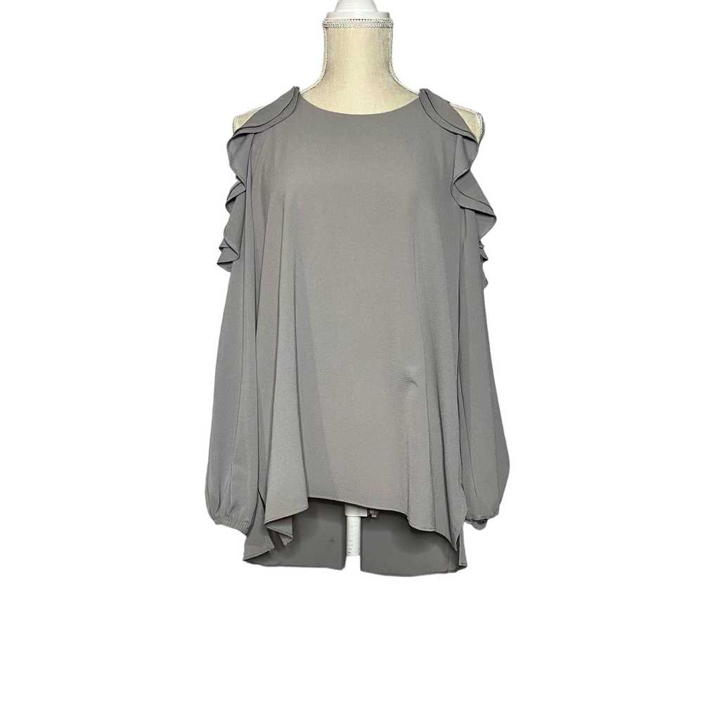 The Unbranded Brand Umgee Cold Shoulder Blouse Gr… - image 1