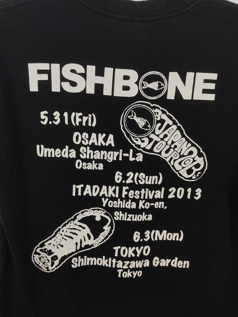 Band Tees × Streetwear Rare Fishbone Japan Tour 2… - image 8