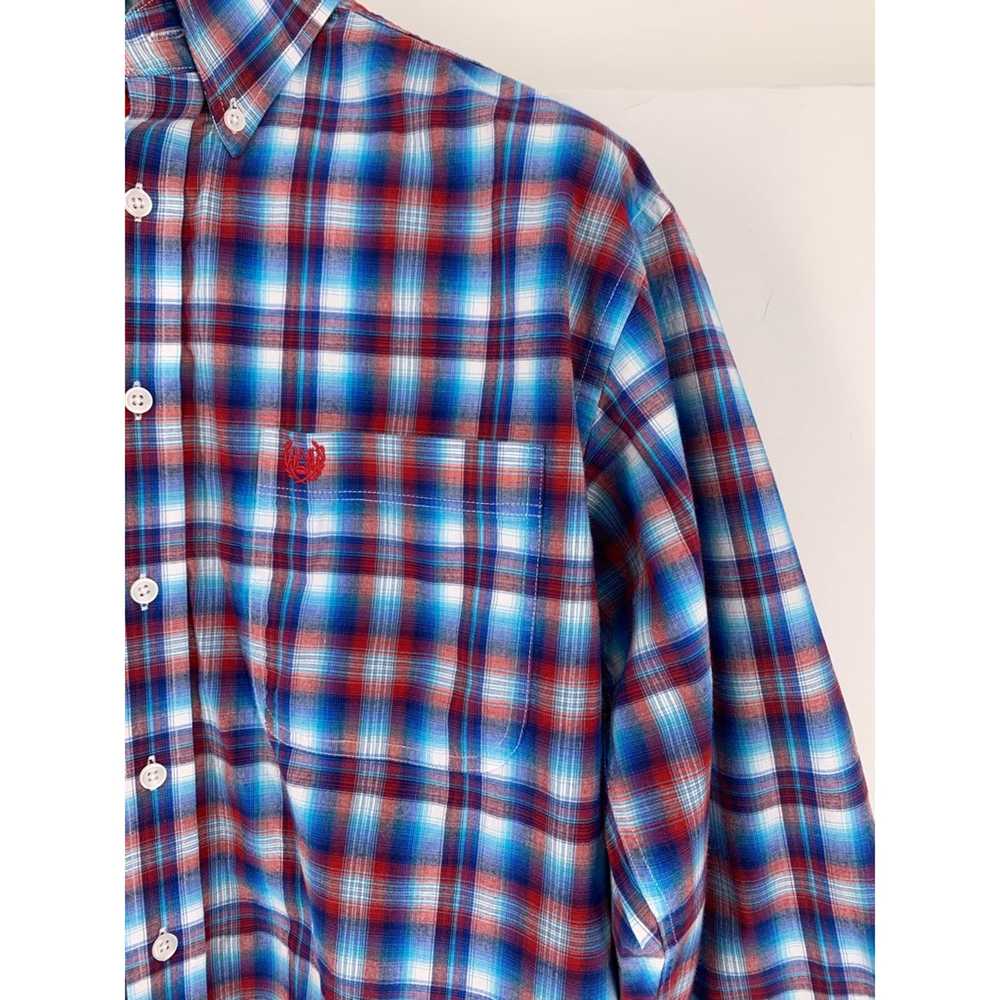 Panhandle Slim Panhandle Rough Stock Plaid Shirt … - image 4