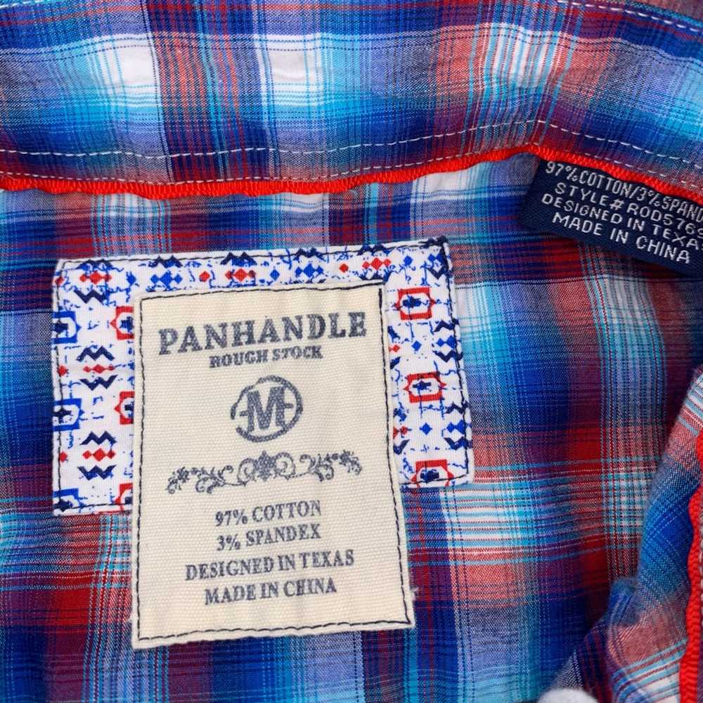 Panhandle Slim Panhandle Rough Stock Plaid Shirt … - image 8