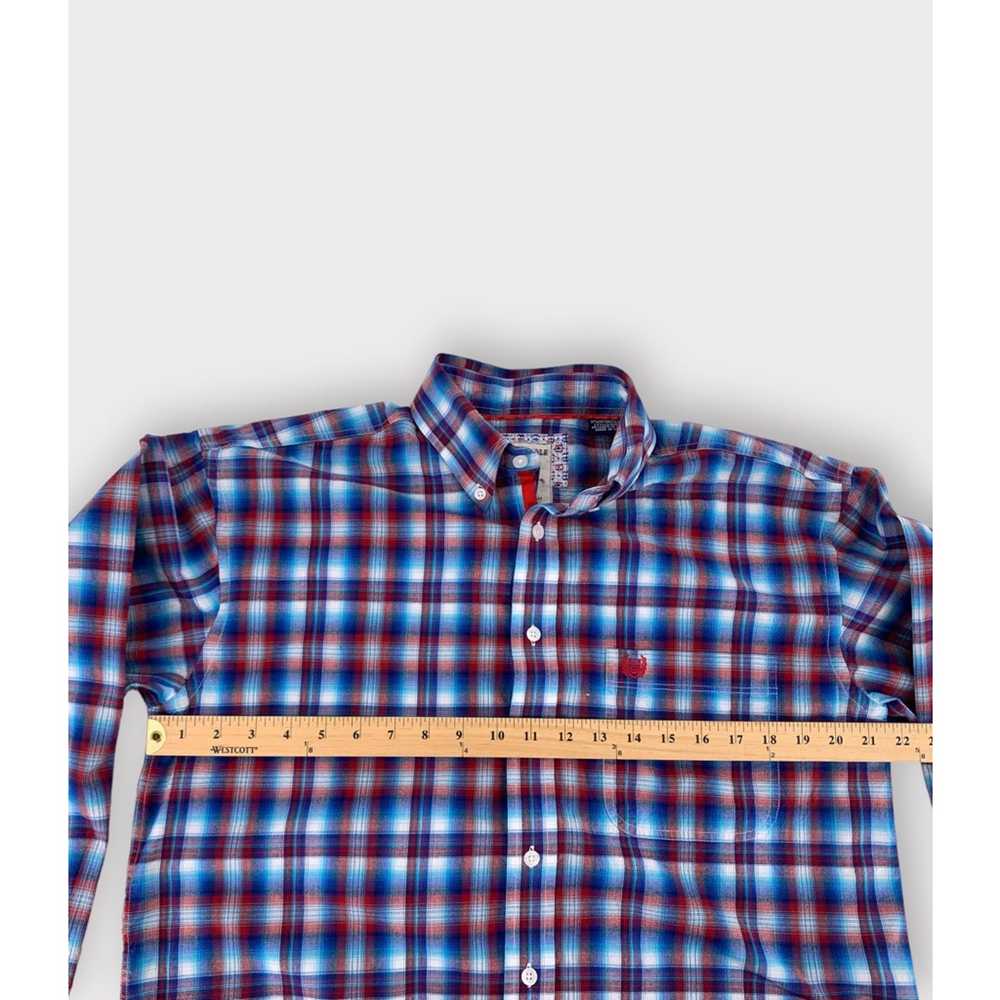 Panhandle Slim Panhandle Rough Stock Plaid Shirt … - image 9