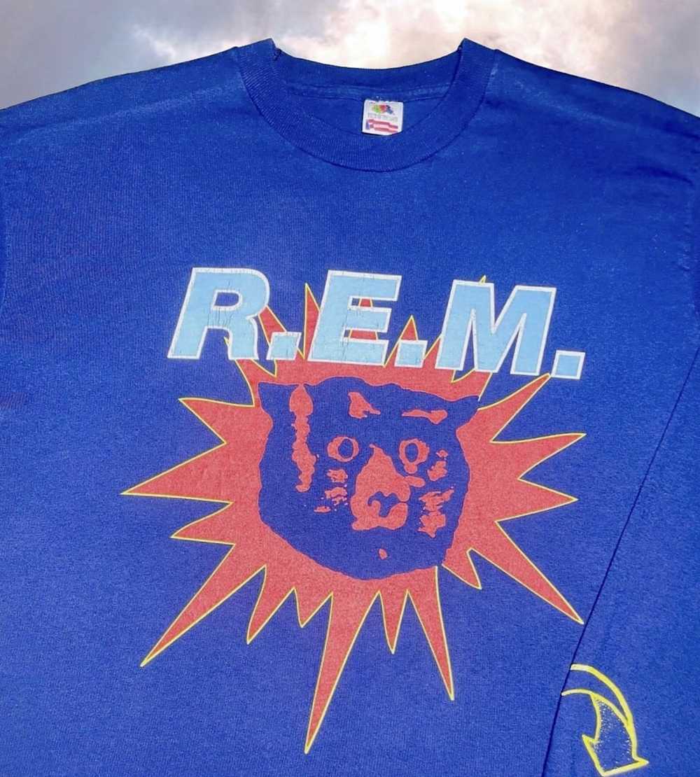 R.E.M. × Vintage Vintage REM Monster Longsleeve T… - image 1