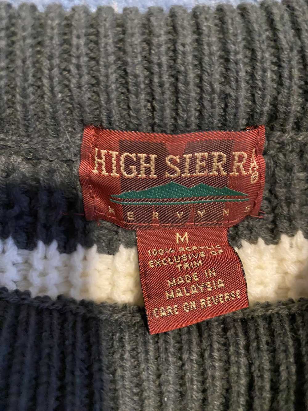 High Sierra × Vintage Unisex Knitted Sweater Size… - image 4