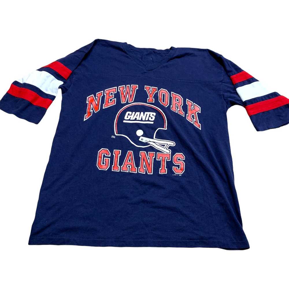 Vintage New York Giants Jersey Tee Shirt Engel Vi… - image 2