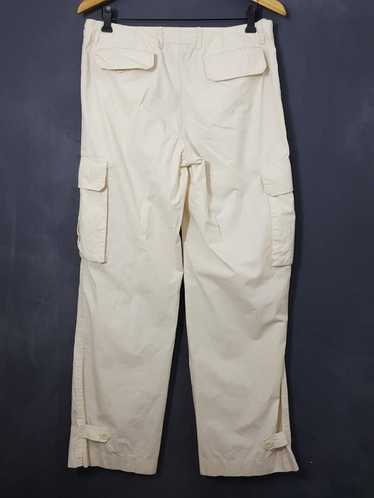 Lauren Ralph Lauren LRL Parachute Cargo White Pant