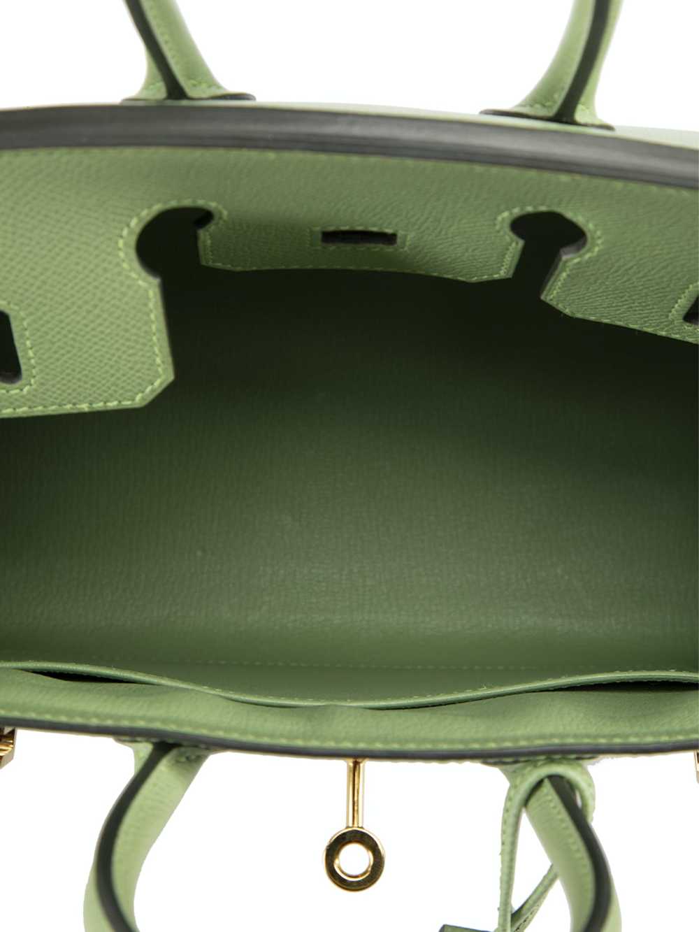 Hermes 2021 Vert Criquet Epsom Leather Sellier GH… - image 5