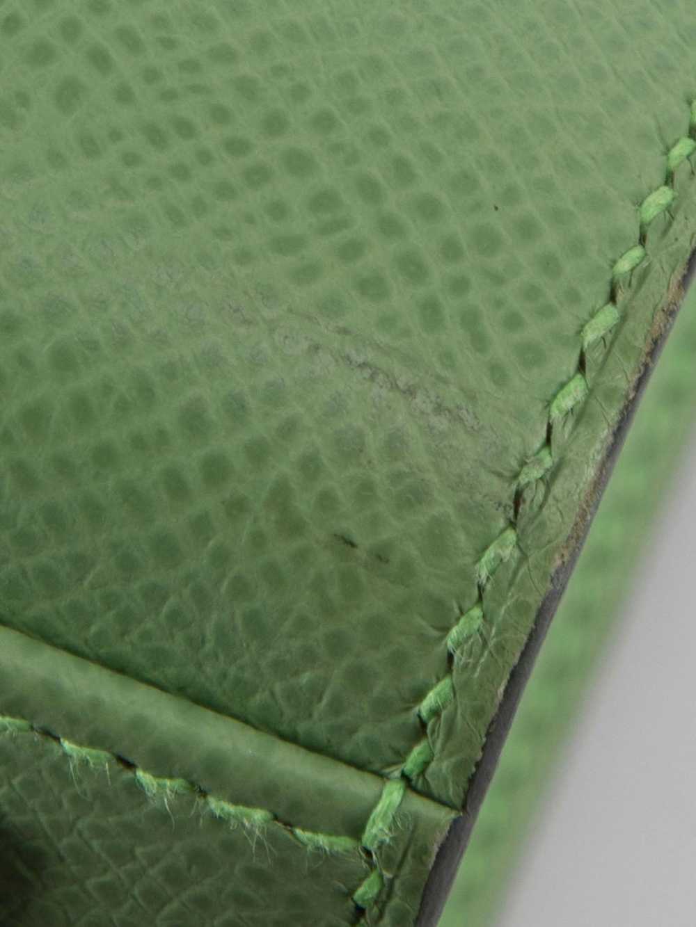 Hermes 2021 Vert Criquet Epsom Leather Sellier GH… - image 6