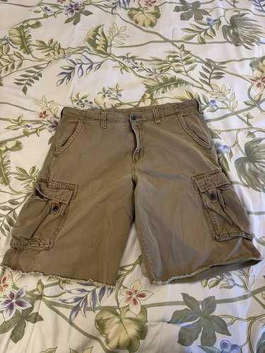 No Boundaries Cargo pants shorts combo convertible men's 32 x 30 tan beige