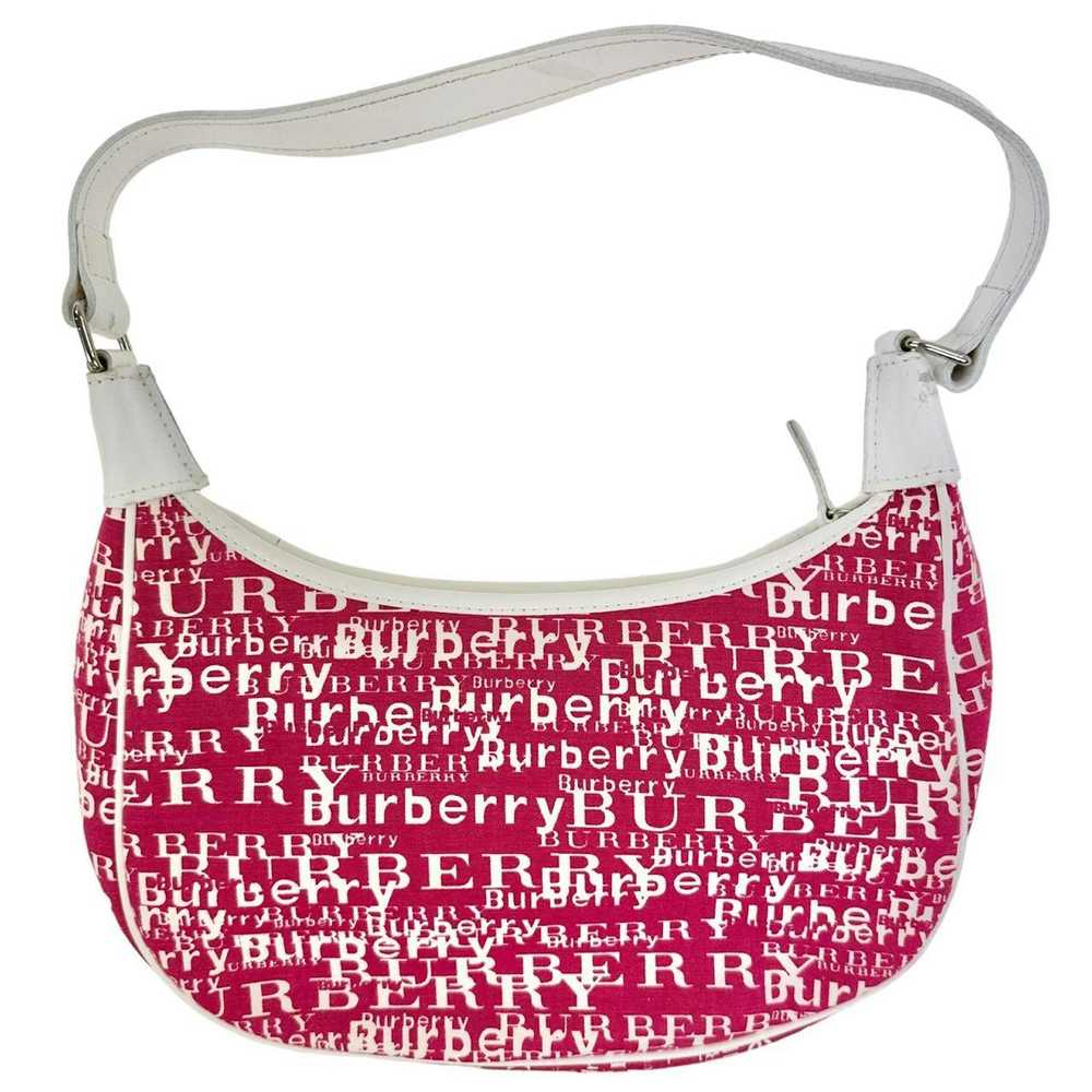 Burberry Vintage Burberry Monogram Shoulder Bag - image 2