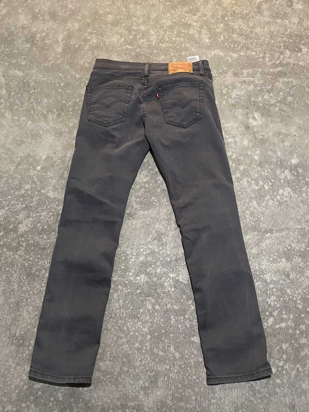 Levi's × Streetwear × Vintage Grey Levi 511 Jeans… - image 6