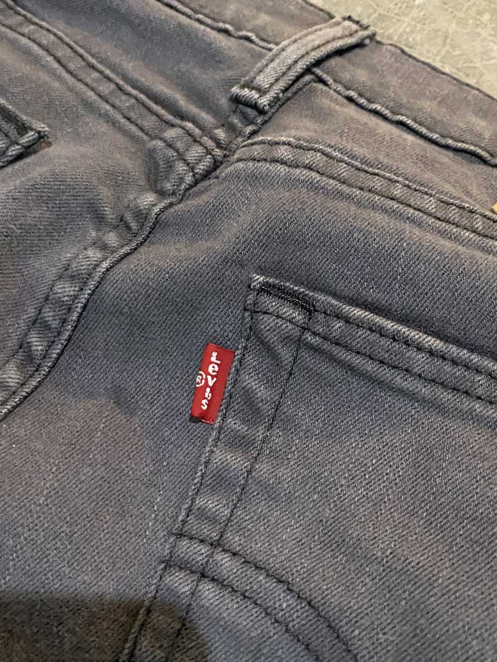 Levi's × Streetwear × Vintage Grey Levi 511 Jeans… - image 9