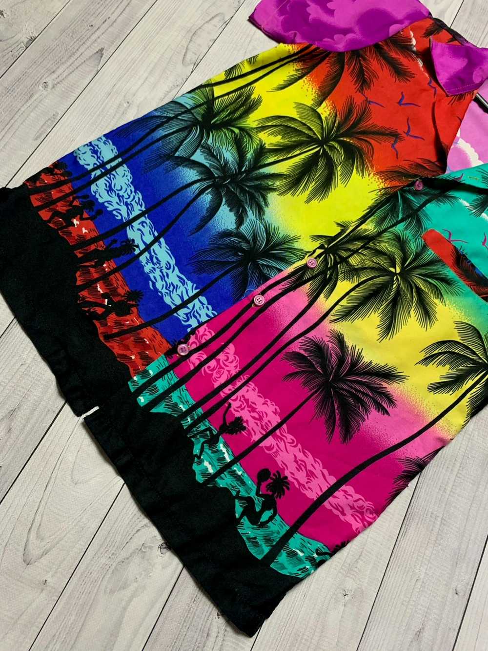 Crazy Shirts × Hawaiian Shirt × Vintage Vintage H… - image 4