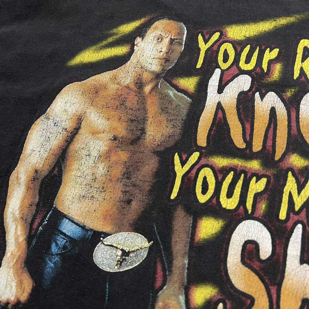 Vintage × Wwe Vintage The Rock WWE Your Role Know… - image 6