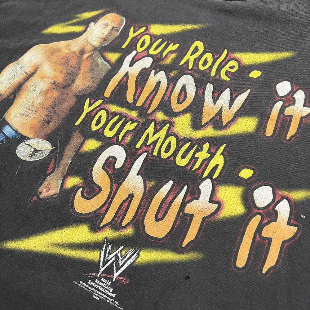 Vintage × Wwe Vintage The Rock WWE Your Role Know… - image 7