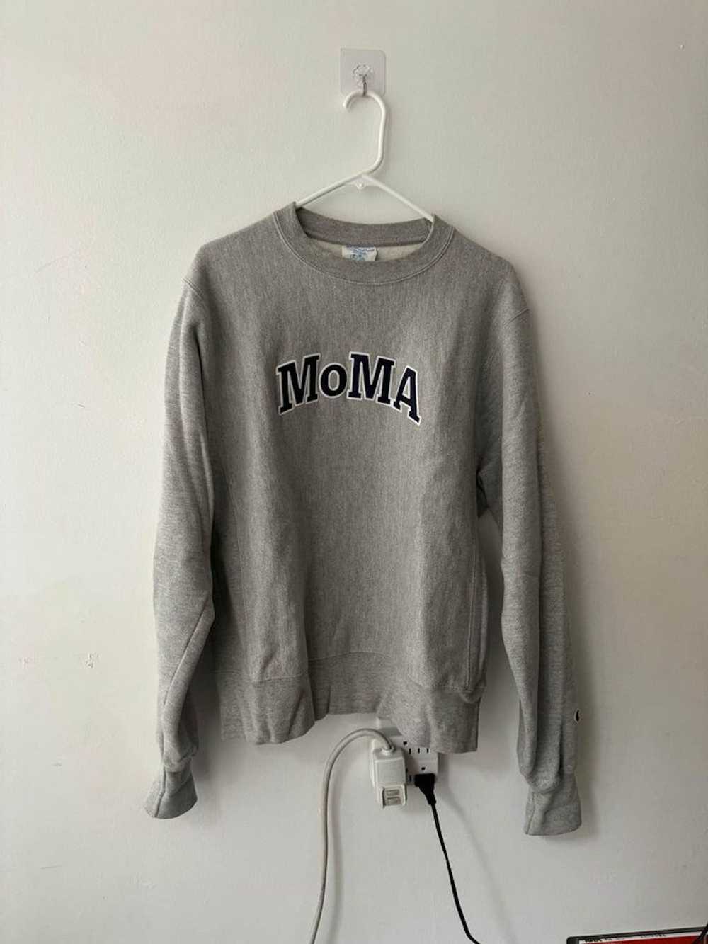 Champion × Moma MOMA Crewneck x Champion Reverse … - image 2