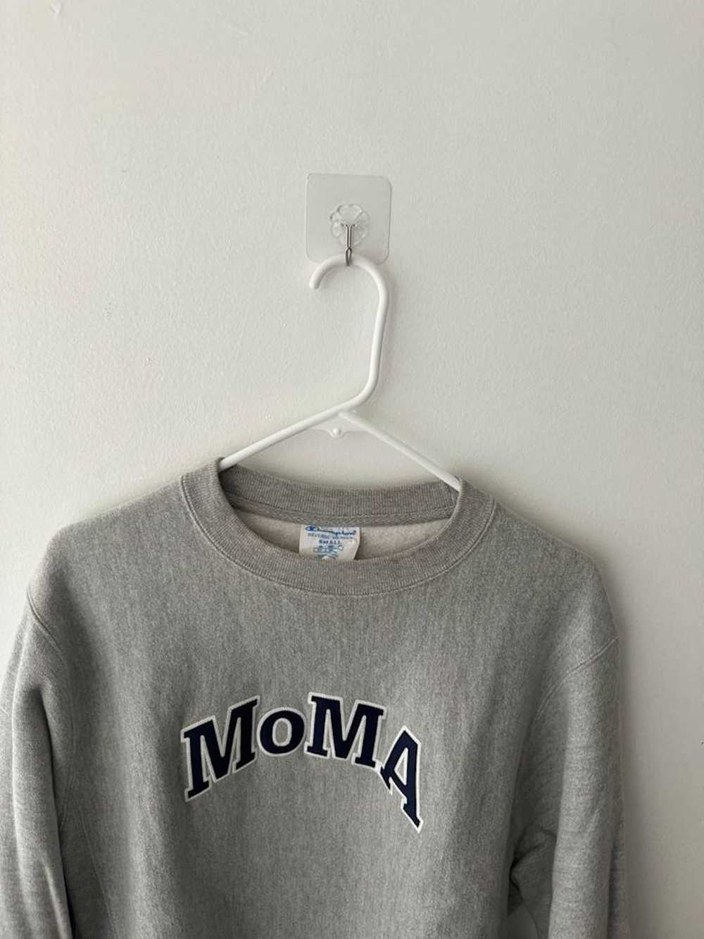 Champion × Moma MOMA Crewneck x Champion Reverse … - image 4