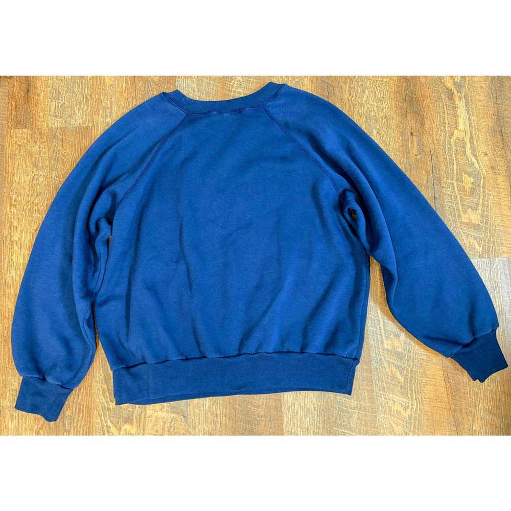 Other VINTAGE Cyn Les Shirlee Blue Sweatshirt Ora… - image 3