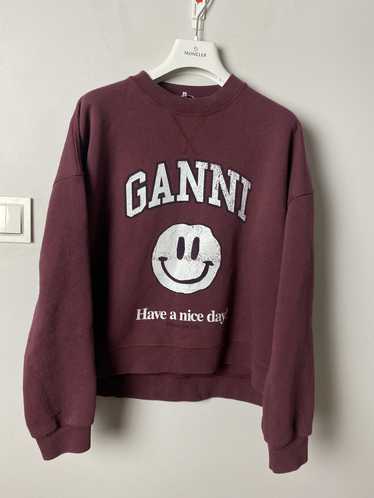 ganni crewneck sweatshirt - Gem