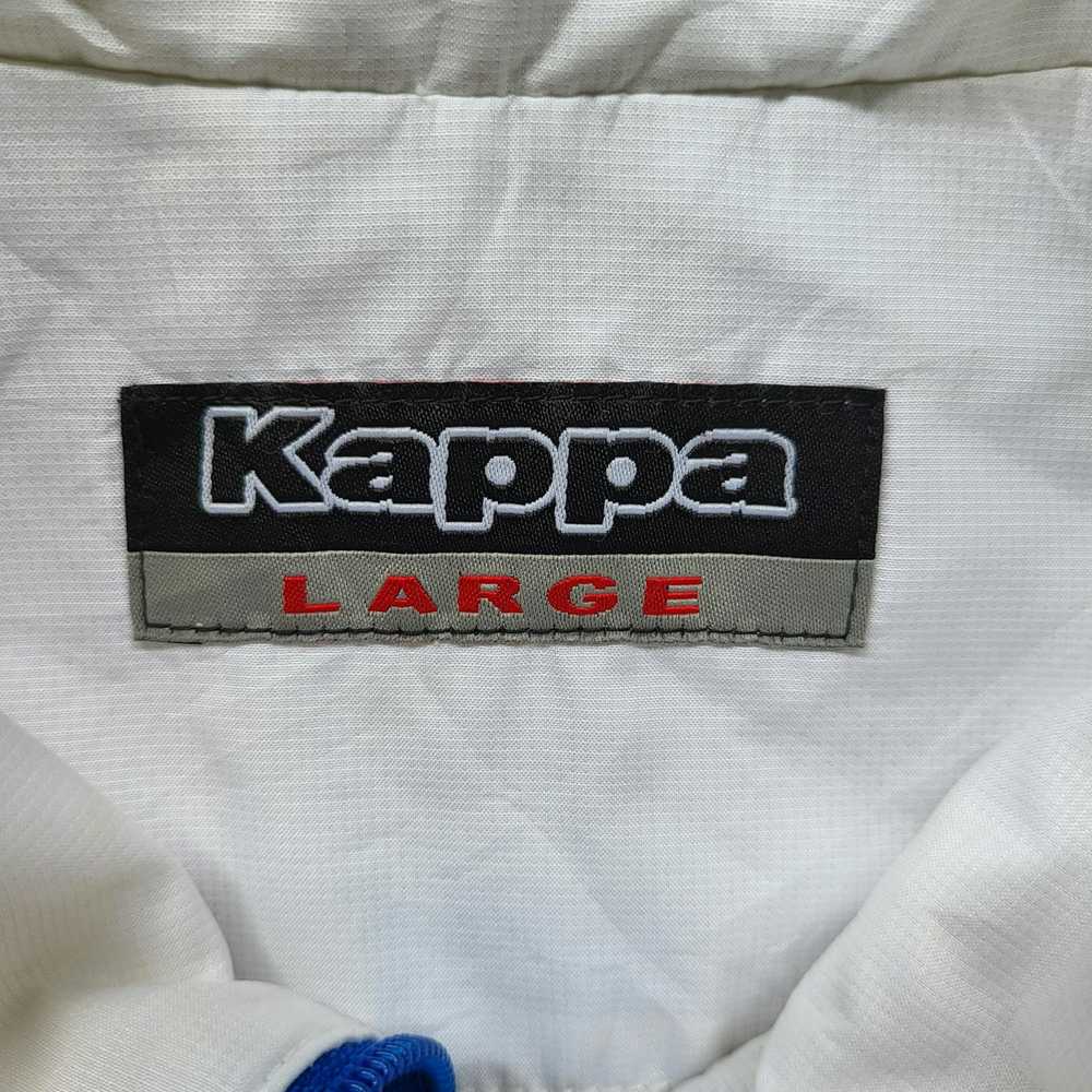 Kappa Kappa White Zip Up Windbreaker Large Kappa … - image 4