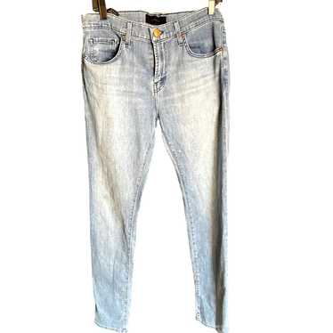 J Brand Kane Skinny Jeans Mens 35x31 Dark Blue Denim