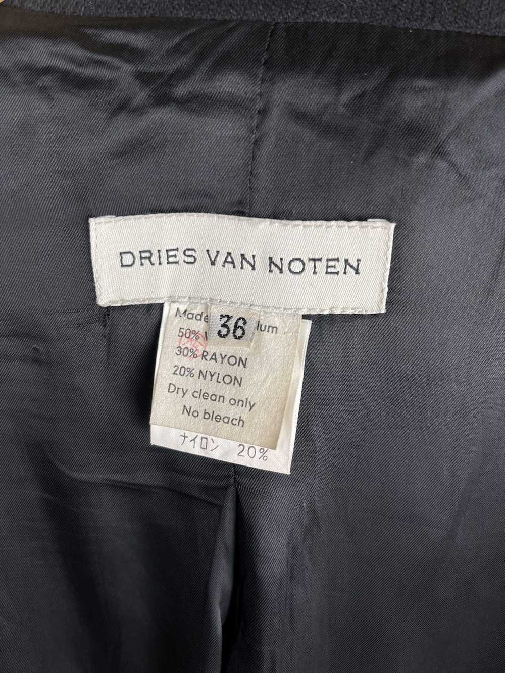 Dries Van Noten Two Way Zip, Wool Jacket Dries Va… - image 10