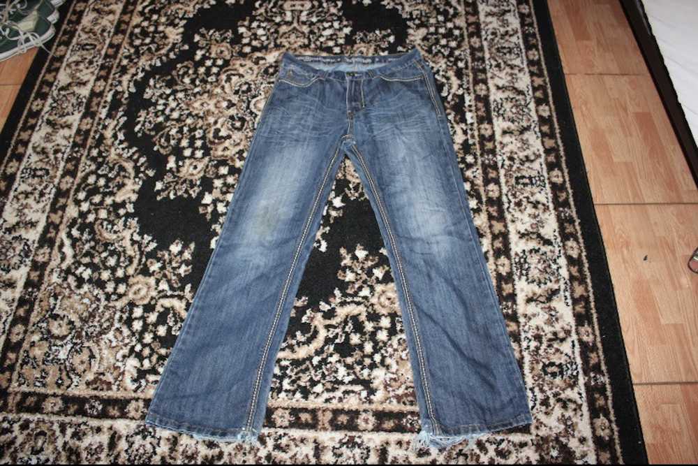 Vintage Vintage flare jeans 32x32 - image 3