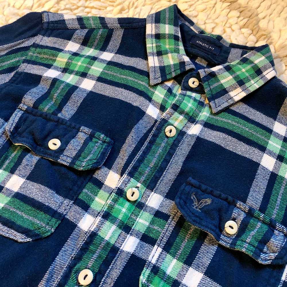 American Eagle Outfitters Fitted Plaid Flannel - image 2