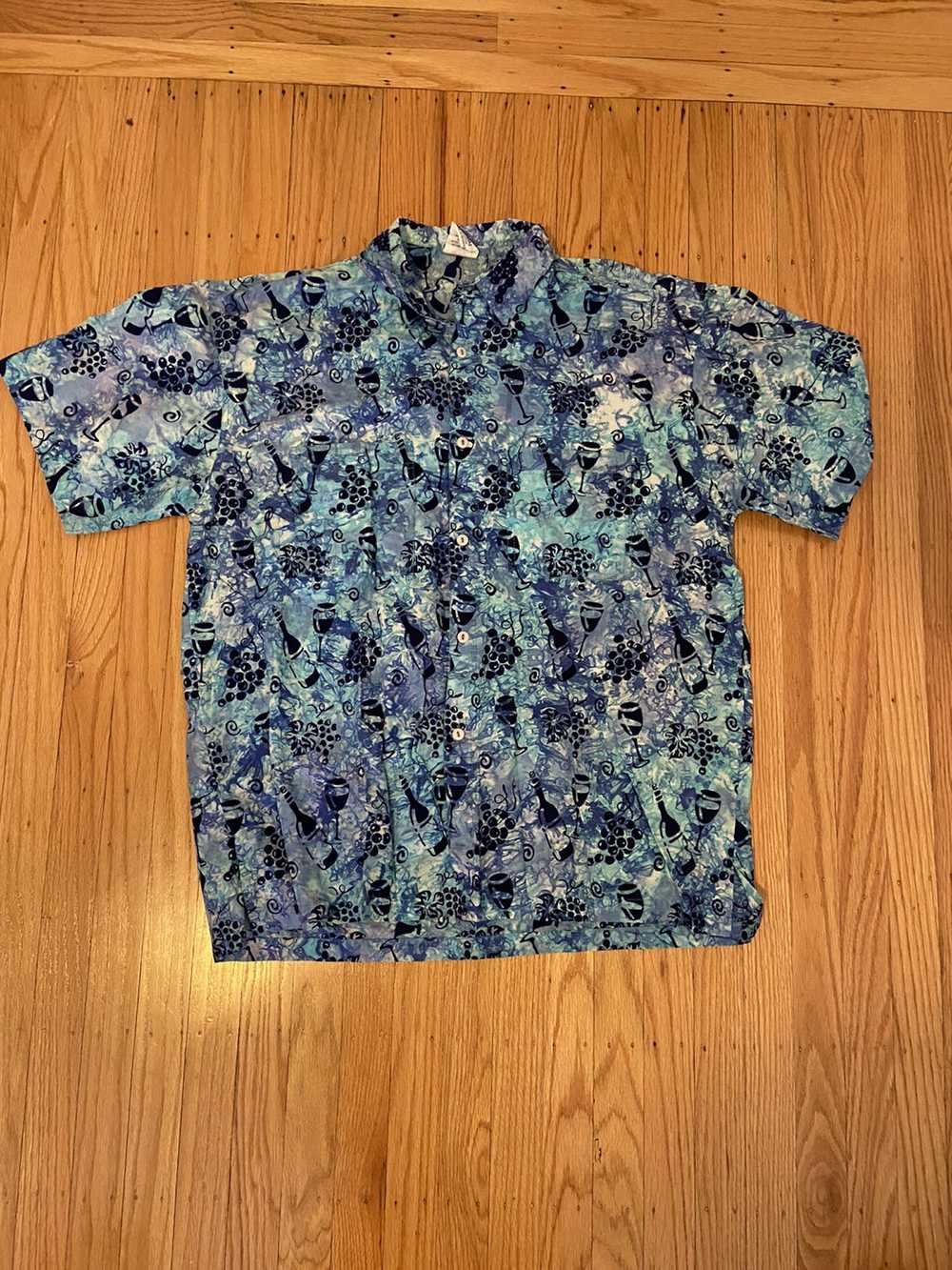 Hawaiian Shirt Rum reggae button up - image 1