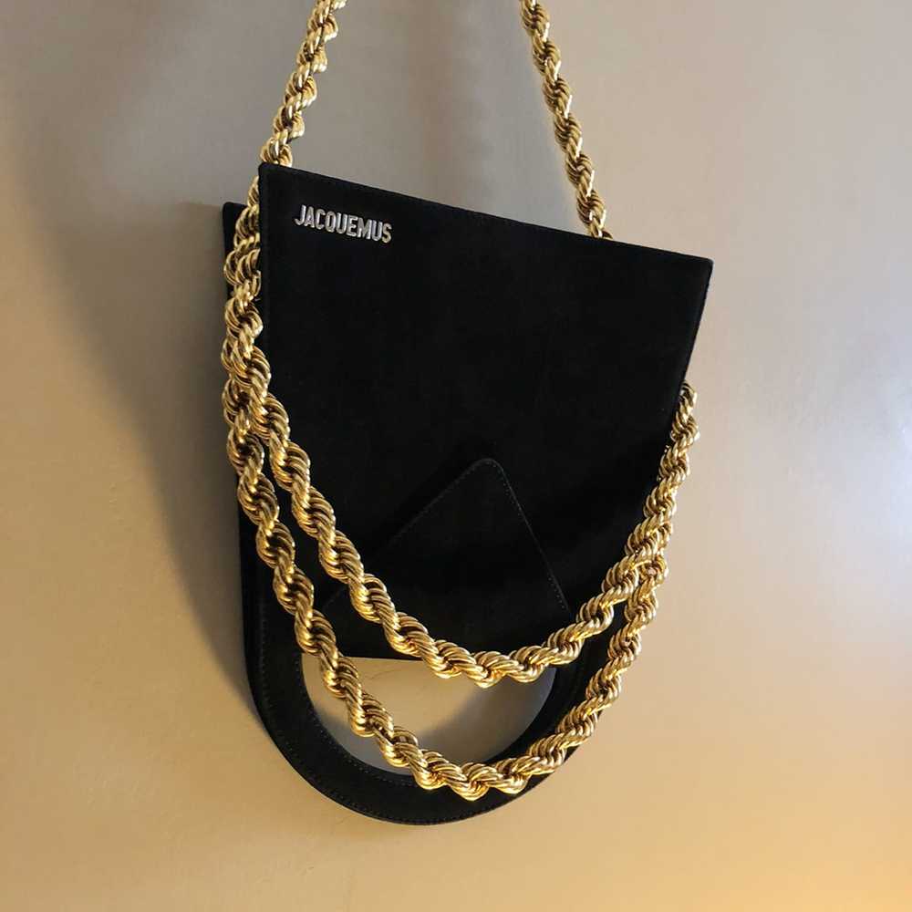 Jacquemus ‘L’envers’ black leather bag - image 3