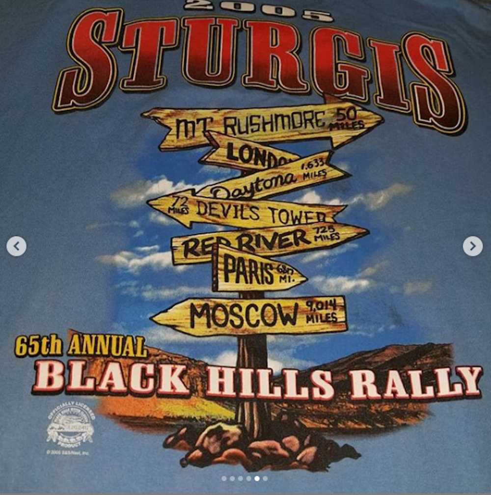 Gildan × Vintage STURGIS 2005 bike week 65th annu… - image 4