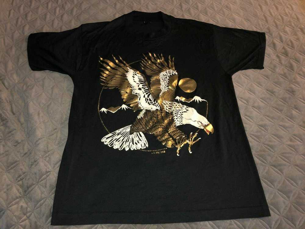 Animal Tee × Vintage Vintage 1992 90s Flying Eagl… - image 1