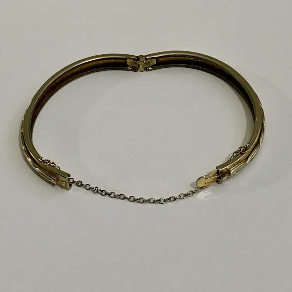 Whiting & Davis Silver Tone Bracelet 6.5 Wrist Si… - image 5