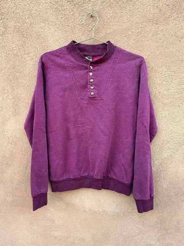 Greatland Apparel Maroon Henley Sweatshirt