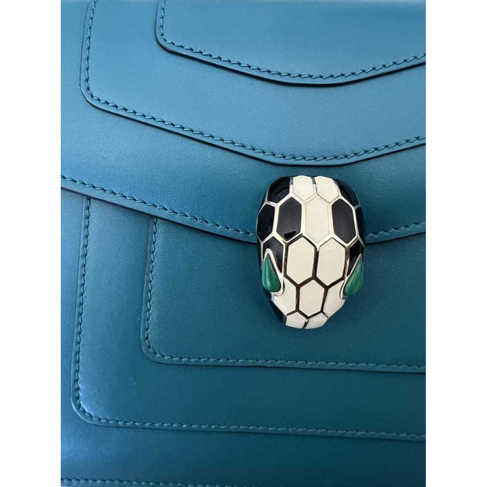Bvlgari Serpenti leather crossbody bag - image 6