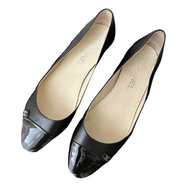 Chanel Cambon leather ballet flats - image 1