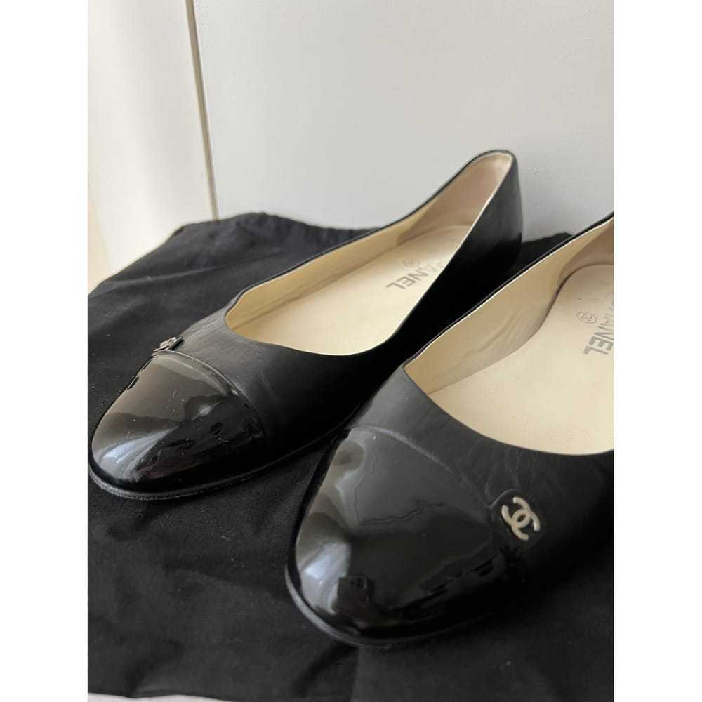 Chanel Cambon leather ballet flats - image 2