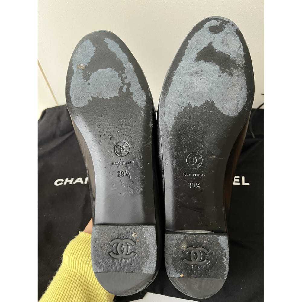 Chanel Cambon leather ballet flats - image 7