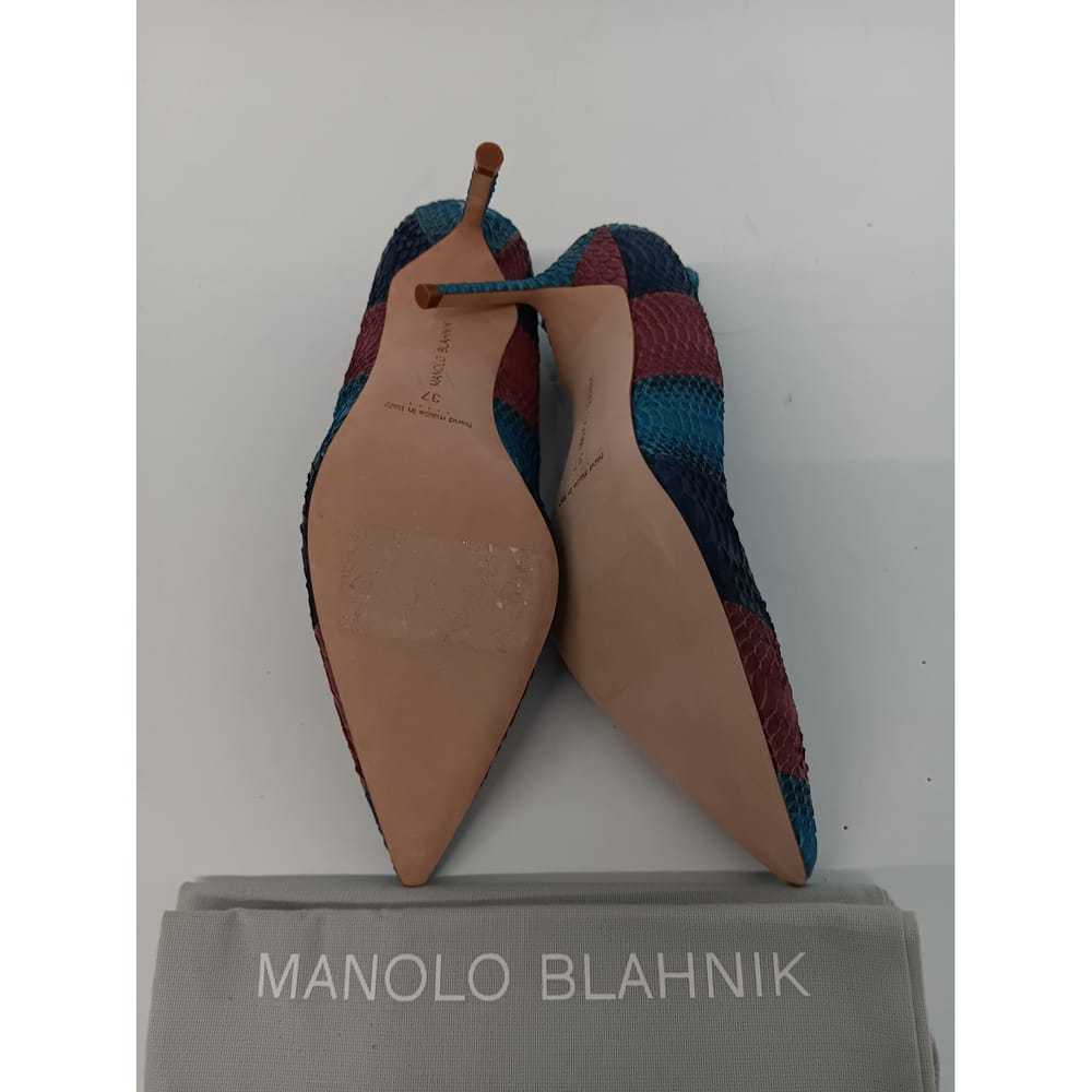 Manolo Blahnik Python heels - image 11